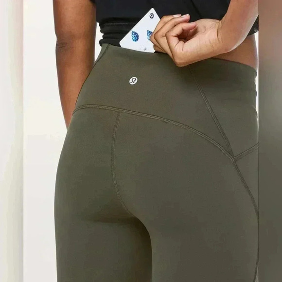 Lululemon Athletica Olive Green Leggings - Picture 5 of 15